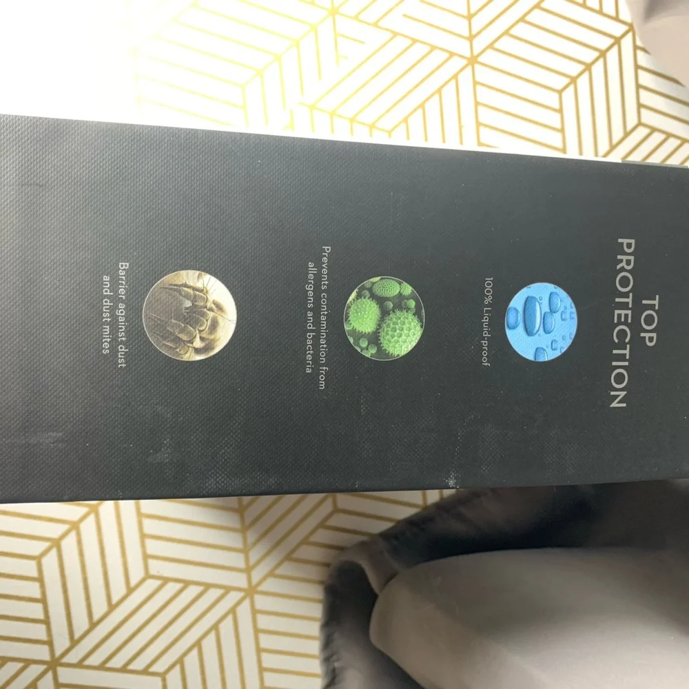 Malouf Sleep Tite Prime Terry Smooth Cotton Mattress Protector Twin Size